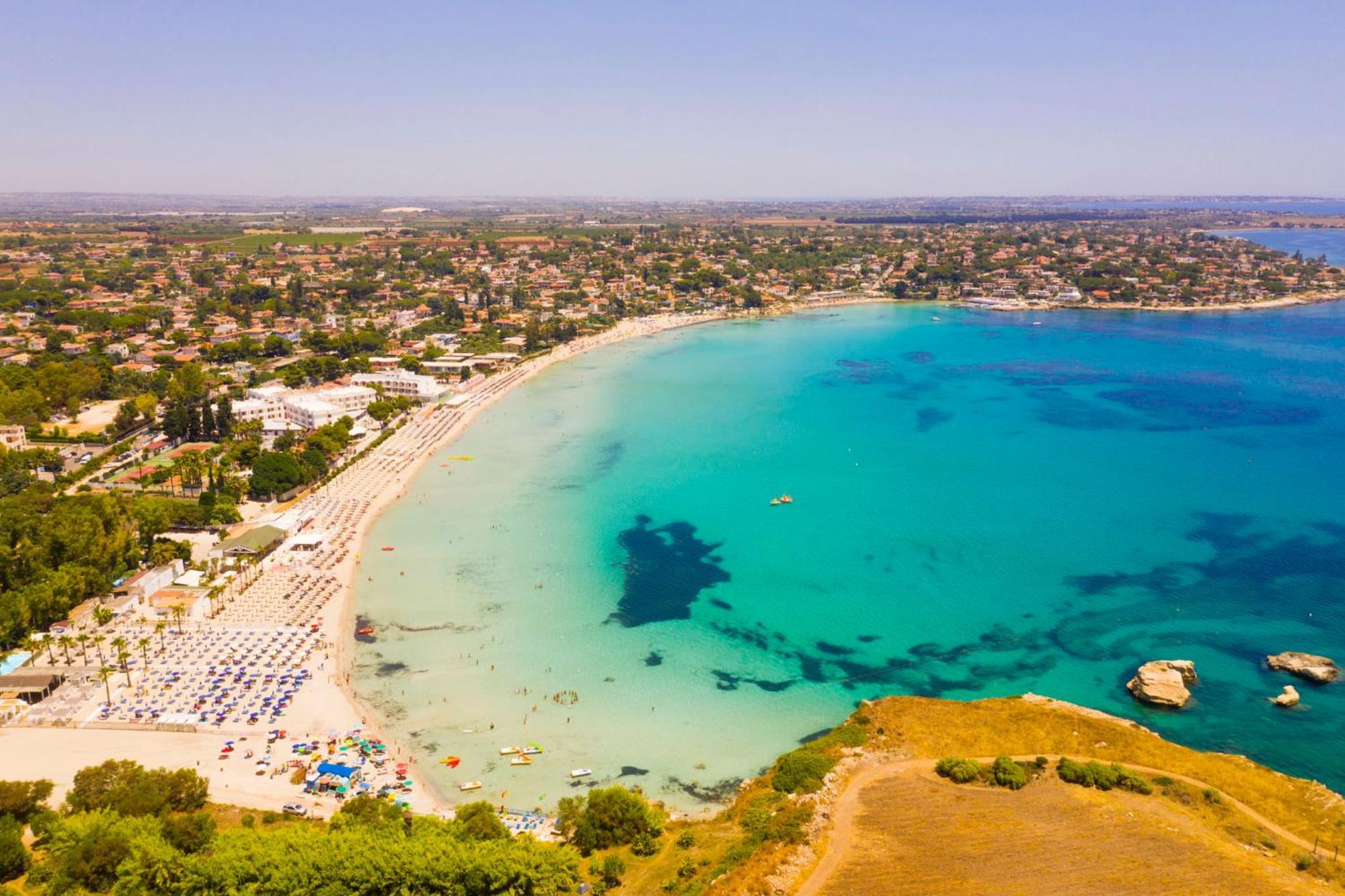 Villa Nisa Apartment Sea View Fontane Bianche Dış mekan fotoğraf