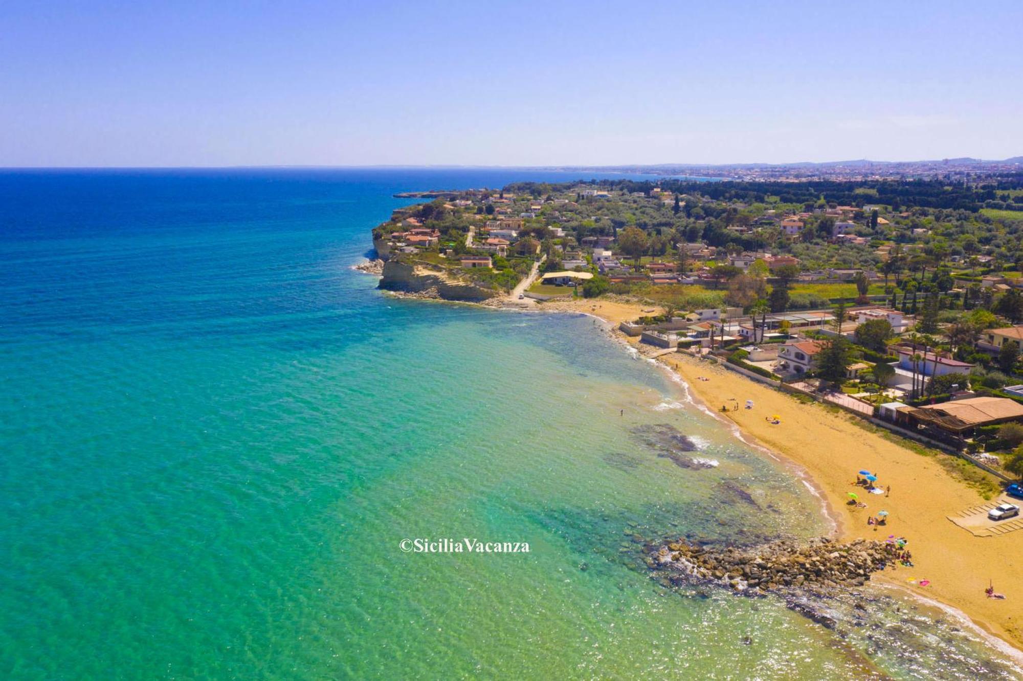 Villa Nisa Apartment Sea View Fontane Bianche Dış mekan fotoğraf